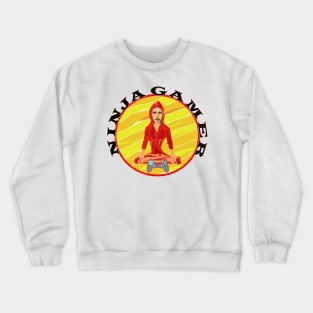 NINJA GAMER Yoga Lovers Gift Crewneck Sweatshirt